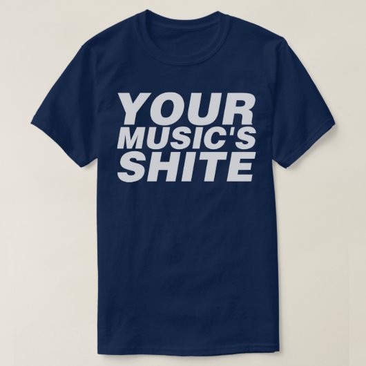 Jouw muziek shirt (Design voorkant)