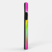 Jouw naam (10 letters) regenboogroze ifoon Case-Mate iPhone case (Achterkant/rechts)