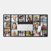 Jouw naam & 16 foto's bureaumat (Keyboard & Muis)