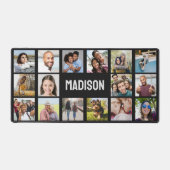 Jouw naam & 16 foto's bureaumat (Voorkant)