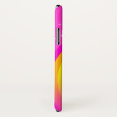 Jouw naam 5 letter regenboogroze ifoon Case-Mate iPhone case (Achterkant / rechts)