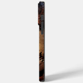 Jouw naam aangepast basisbalkpatroon Case-Mate iPhone case (Achterkant / Links)