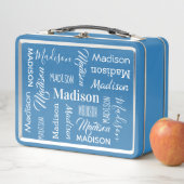 Jouw naam Aangepaste lunchboxen herhalen (In situ)