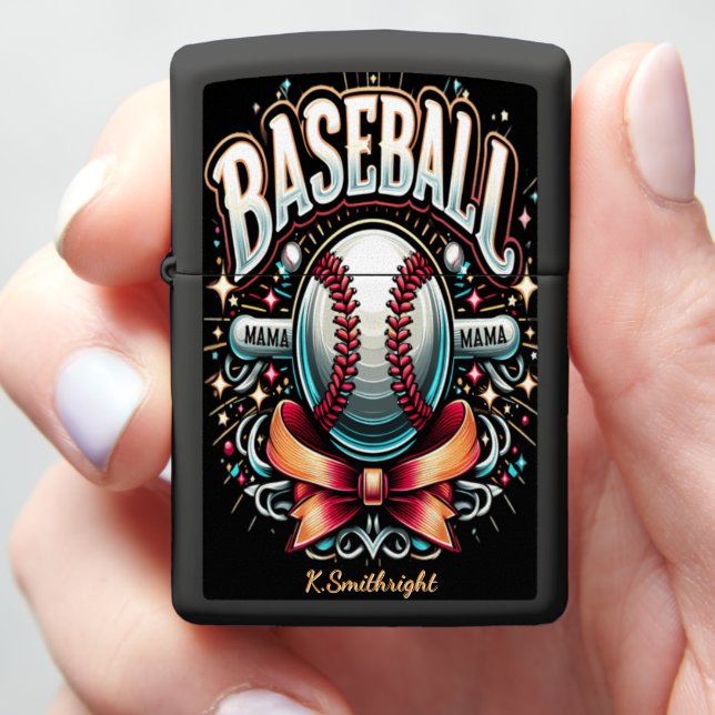 Jouw naam Baseball Mama (In Hand)