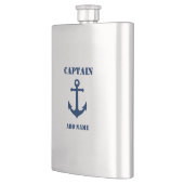 Jouw naam Captain Flask  Anker Flacon (Links)