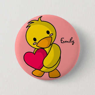 [Jouw naam] Duckie Love Button