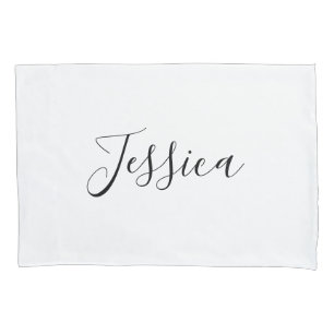 Jouw naam Elegant Script Kussensloop