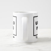 Jouw naam en foto op Jumbo Mok (Achterkant)