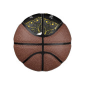 Jouw naam en initiaal toevoegen basketbal (Rechts)