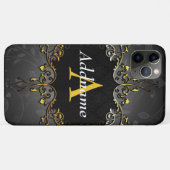 Jouw naam en initiaal toevoegen Case-Mate iPhone case (Achterkant (horizontaal))