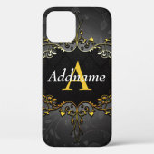 Jouw naam en initiaal toevoegen Case-Mate iPhone case (Achterkant)