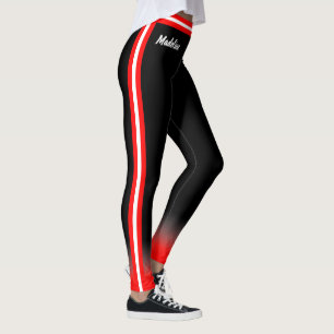 Jouw naam en kleur bewerken met zijband leggings
