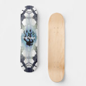 Jouw naam Flames Skateboard (Voorkant)
