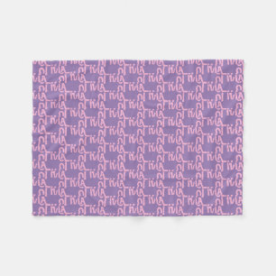 Jouw naam Fleece Blanket Deken