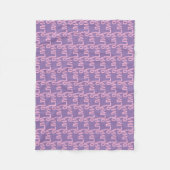 Jouw naam Fleece Blanket Deken (Voorkant)