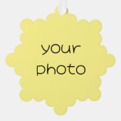 jouw naam/foto ornament kaart (Voorkant)