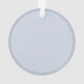 jouw naam here Boy Airplane kerstversiering Ornament (achterkant)