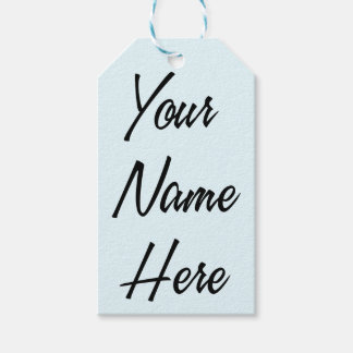 Jouw naam Hier Cadeau Label Set Cadeaulabel