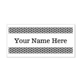 Jouw naam hier | Eigen ontwerp | Tekst Zelfinktende Stempel (Design)