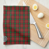 Jouw naam / initialen over de Boyd Clan familie Ta Theedoek (Quarter Fold)