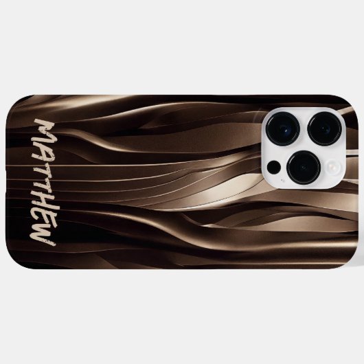 Jouw naam iPhone-/iPad-draagtas toevoegen Case-Mate iPhone Case (Achterkant (horizontaal))