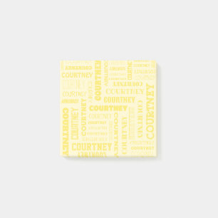 Jouw naam is er helemaal niet post-it® notes