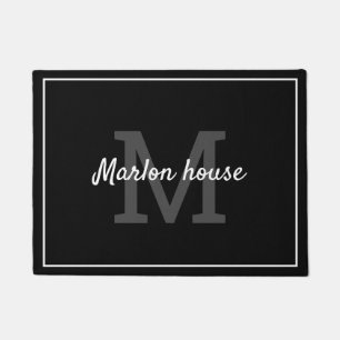 Jouw naam monogrammen deurmat
