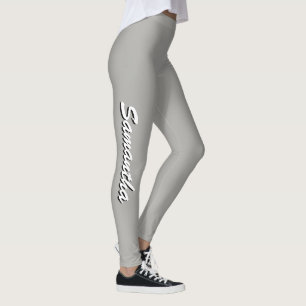 Jouw naam of tekst toevoegen leggings