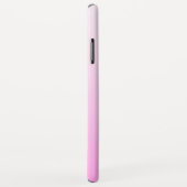 Jouw naam of Word | Roze Ombre Gradatie Case-Mate iPhone Case (Achterkant/rechts)