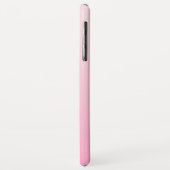 Jouw naam of Word | Roze Ombre Gradatie Case-Mate iPhone Case (Achterkant/links)