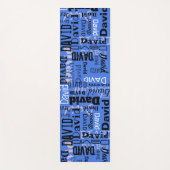 JOUW NAAM OP EEN JEUGD MATT  naamsteen Yogamat (Voorkant)