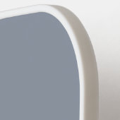 Jouw naam over Simple Smoky Blue Pickleball Paddle (Links Detail)