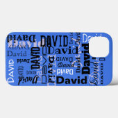 JOUW NAAM over uw  TELEFOON Iphone Case-Mate iPhone Case (Achterkant (horizontaal))