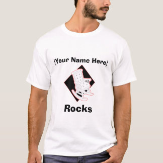 [Jouw naam] Rocks Custom T-Shirt