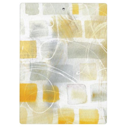 Jouw naam toevoegen | Abstract afdrukken van Carac Klembord (Achterkant)