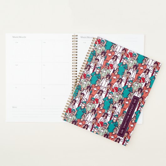 Jouw naam toevoegen | Arts- en chirurgische patroo Planner (Display)