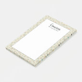 Jouw naam toevoegen | atoomgeïnspireerd midden-eeu post-it® notes (Schuin)