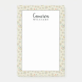 Jouw naam toevoegen | atoomgeïnspireerd midden-eeu post-it® notes (Voorkant)