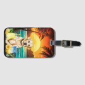 Jouw naam toevoegen bagagelabel (Voorkant (horizontaal))