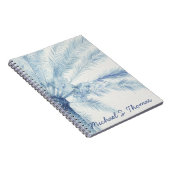 Jouw naam toevoegen | Chambray Palms II Notitieboek (Rechterzijde)
