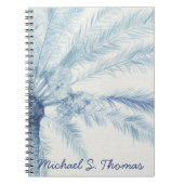 Jouw naam toevoegen | Chambray Palms II Notitieboek (Voorkant)