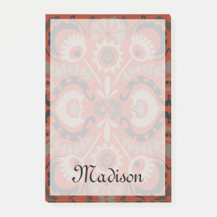 Jouw naam toevoegen   Cinnabar Suzani I Post-it® Notes