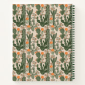 Jouw naam toevoegen | Colorful Cactus Pattern Notitieboek (Achterkant)