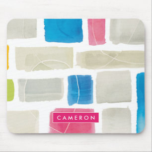 Jouw naam toevoegen   Comares III Abstract afdrukk Muismat