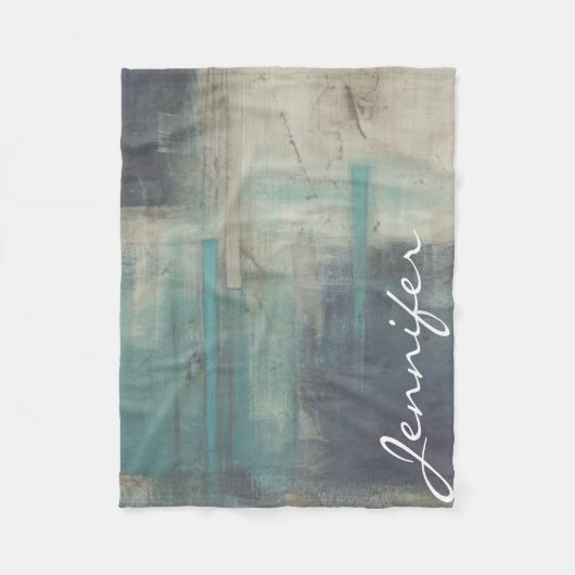 Jouw naam toevoegen | Crossfade I Fleece Deken (Voorkant)