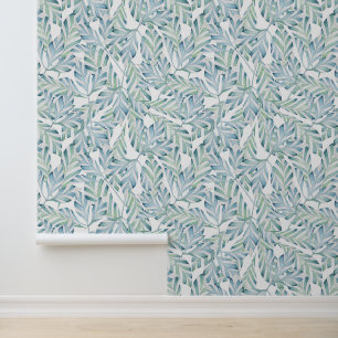 Jouw naam toevoegen Decoratief gesneden bladpatr Behang