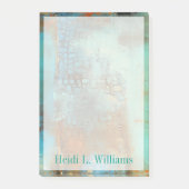 Jouw naam toevoegen | Deja Blue Post-it® Notes (Voorkant)