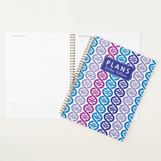 Jouw naam toevoegen | DNA-patroon Planner (Display)