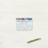 Jouw naam toevoegen | Driehoekmarkering van de vla Post-it® Notes (Op bureau)