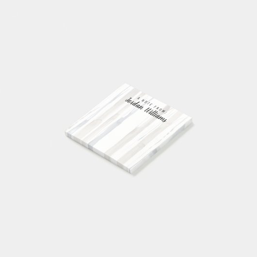 Jouw naam toevoegen | Duo Tone Trees II Post-it® Notes (Schuin)